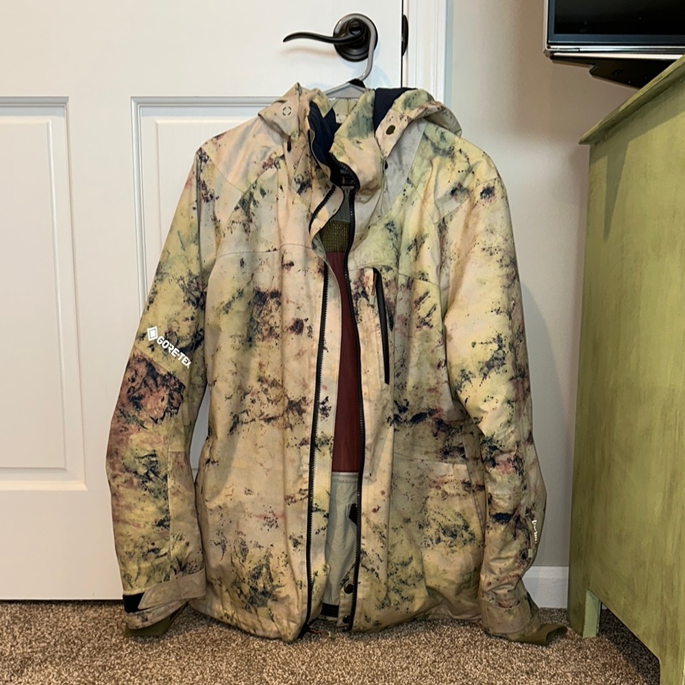Burton [AK] Gore-Tex Multicolored Ski Jacket